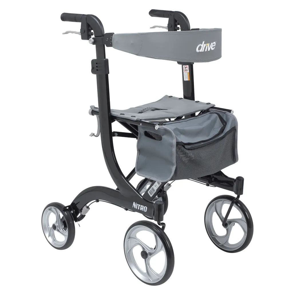 Drive Medical Nitro Euro Style Walker Rollator