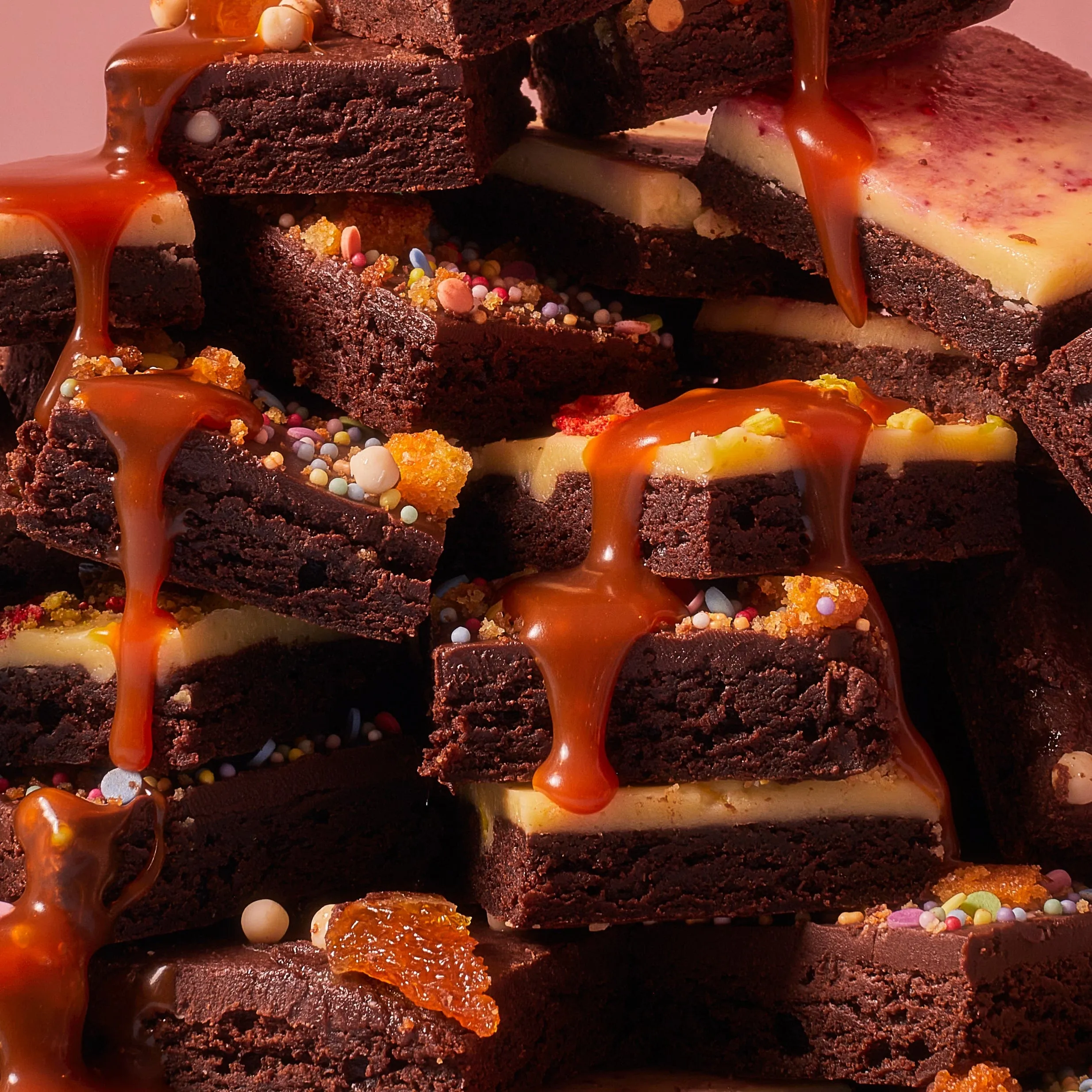 The Birthday Brownie Tower